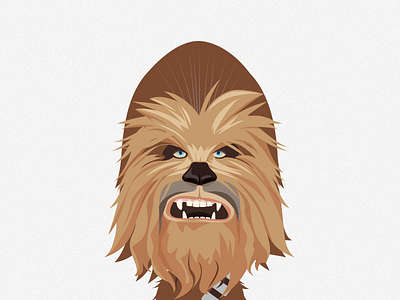 Free Set of Star Wars Avatars, Vol 2 - Chewbacca avatars chewbacca design free freebie psd star wars starwars vector