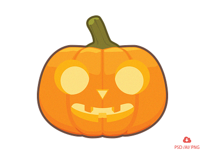 The Pumkin - Free Amazing Set Of High Resolution Halloween Icons design free freebie halloween icon icons psd pumkin vector