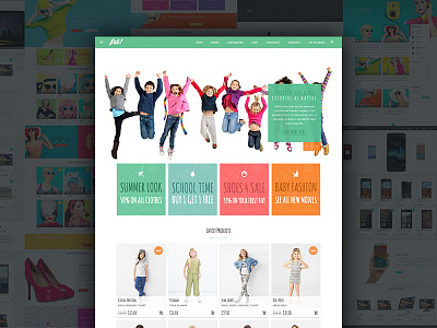 FAB! A Material Design Wordpress Ecommerce Theme