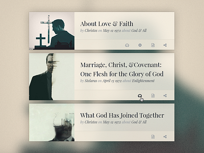 Sermons list church design podcast sermon theme