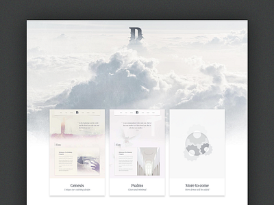 Divinity Church Theme - Landing Page