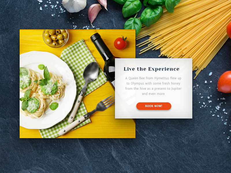 Restaurant Booking form v2 by Christos on Dribbble