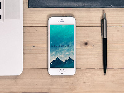 Free iphone SE photorealistic mockups