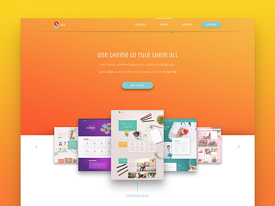 Landing Page - Draft layout app app landing carousel design landing theme wordpress