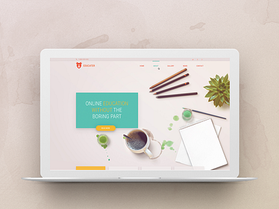 Free PSD Template! Verso - Education Site