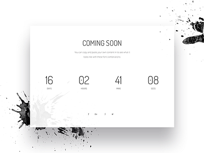 Coming Soon page - draft layout coming soon design gradient template theme under construction wordpress