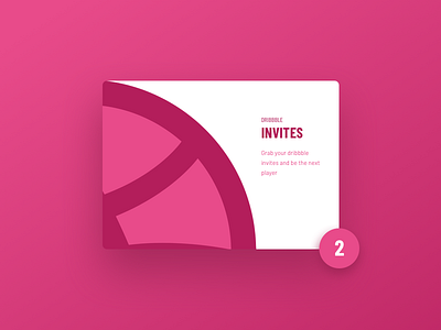 2 Dribbble Invites draft dribbble giveaway invite prospects