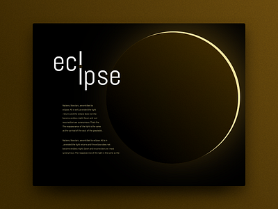 Eclipse eclipse experiment ui