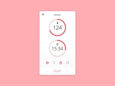 DailyUI - 014 dailyui remote control timer