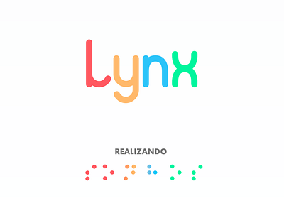 Lynx - Visual Impairment App braille brand deficiency logo visual impairment