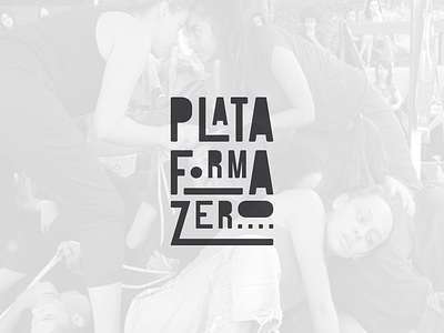 Plataforma Zero Vertical brand dance dance group dance logo dance music logo music platform train