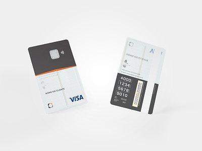 Bit Capital - Credit Card Design bank banking credit credit card crypto digital finance financial fintech modern money open banking orange