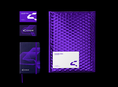 Covilar | Corporate Stationery Mockups 3d abstract animation background brand identity branding bubble envelope business card corporate corporate stationery mockups design envelope graphic design illustration logo mockup motion graphics notebook start up ui