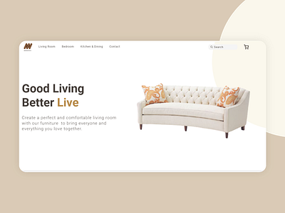 Furniture Website Design