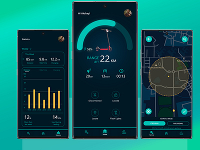 Electric Scooter companion App