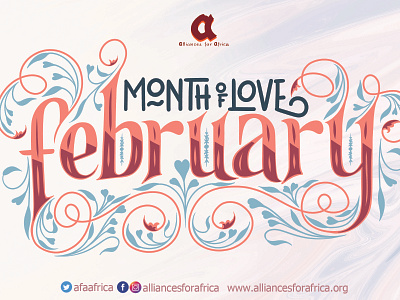 February branding graphic design ui vector