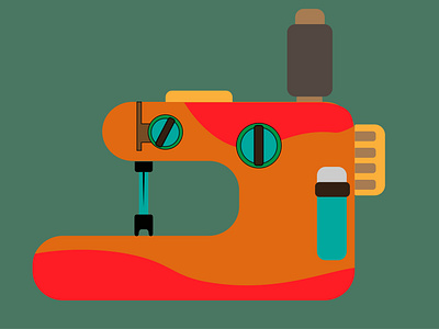 Sewing Machine ILLUSTRATION