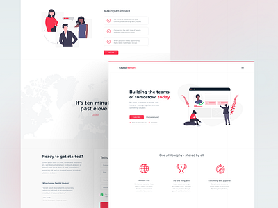 Capital Human - Landing Page