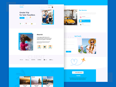 Travelry Travel landing page