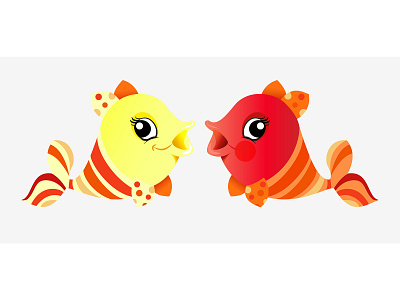 fish avatar comic design digital art fish fish logo flat flat design illustration illustrator logo mascot mascot character vector