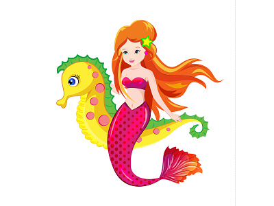 mermaid seahorse