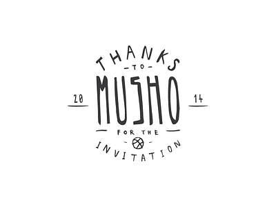 debut debut dribbble hand lettering musho slovakia typography