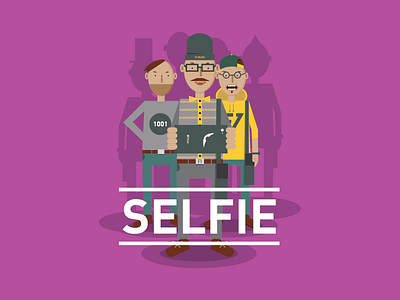 selfie geek illustration selfie vector