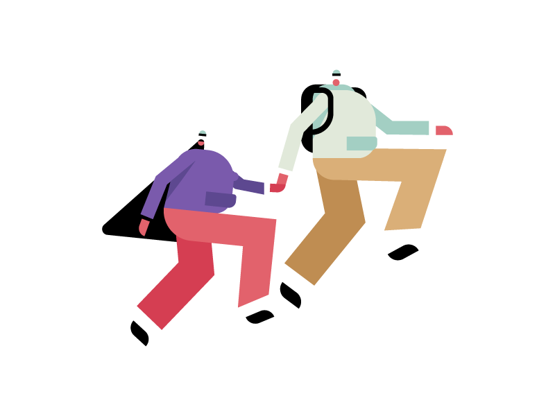 Couple by Adam Mihalov on Dribbble