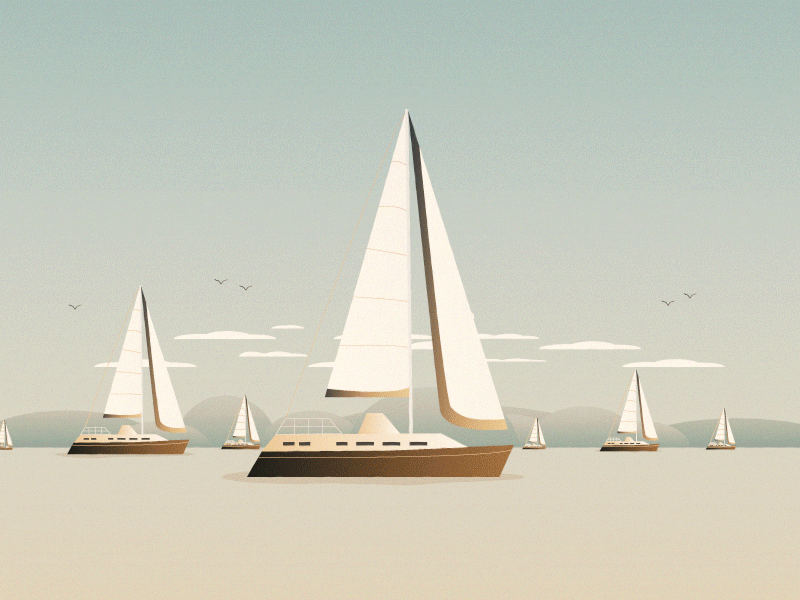 Sea storm ocean yacht ship boats boat sea noise illustration grain texture