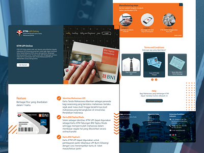 KTM-UPI Online design graphic design ui uidesign ux uxdesign website