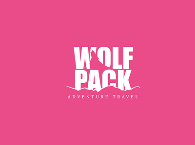 Wolf Pack Logo Design animation branding design flat illustration illustrator logo logo design logos minimal web