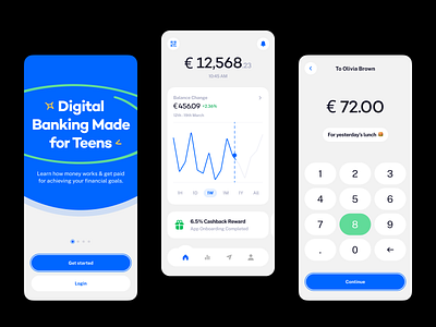 Banking for Teens | App UI