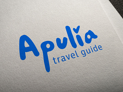 Logo for travel agency agency apulia italy logo logotype travel