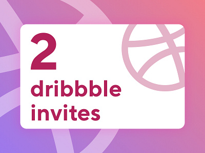 Dribbble invite