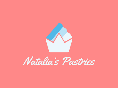 Natalia's Pastries design identity illustration logo mark pastries sweets