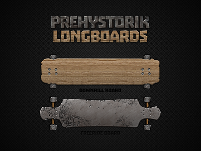 Prehistorik Decks board deck longboard skate stone wood