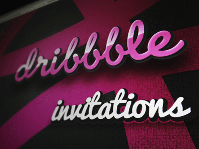 2x Dribbble Invits for ??? bullz dribbble invit invitation photo preview shots