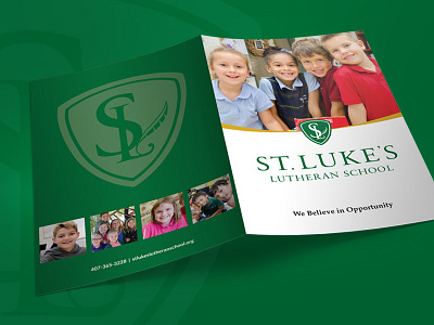 St Luke's Lutheran School | Brochure Folder & Inserts