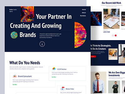 Digital Agency Landing Page