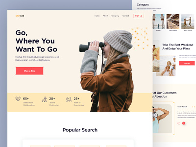 Travel Landing Page