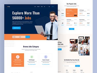 Job Portal Website Designs Themes