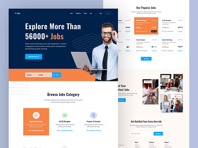 Job Finder Landing Page