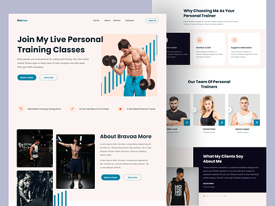 Fitness Landing Page cardio crossfit exercise fitness gym gym website health muscle nutrition personal trainer personal trainer website protien trainer training weight weight lifting weight loss workout yoga