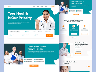 Medical Healthcare service web design