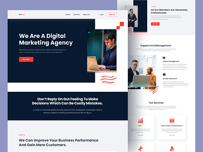 Agency Portfolio website agency agency portfolio agency website company website design agency digital marketing agency web design
