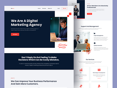 Agency Portfolio website