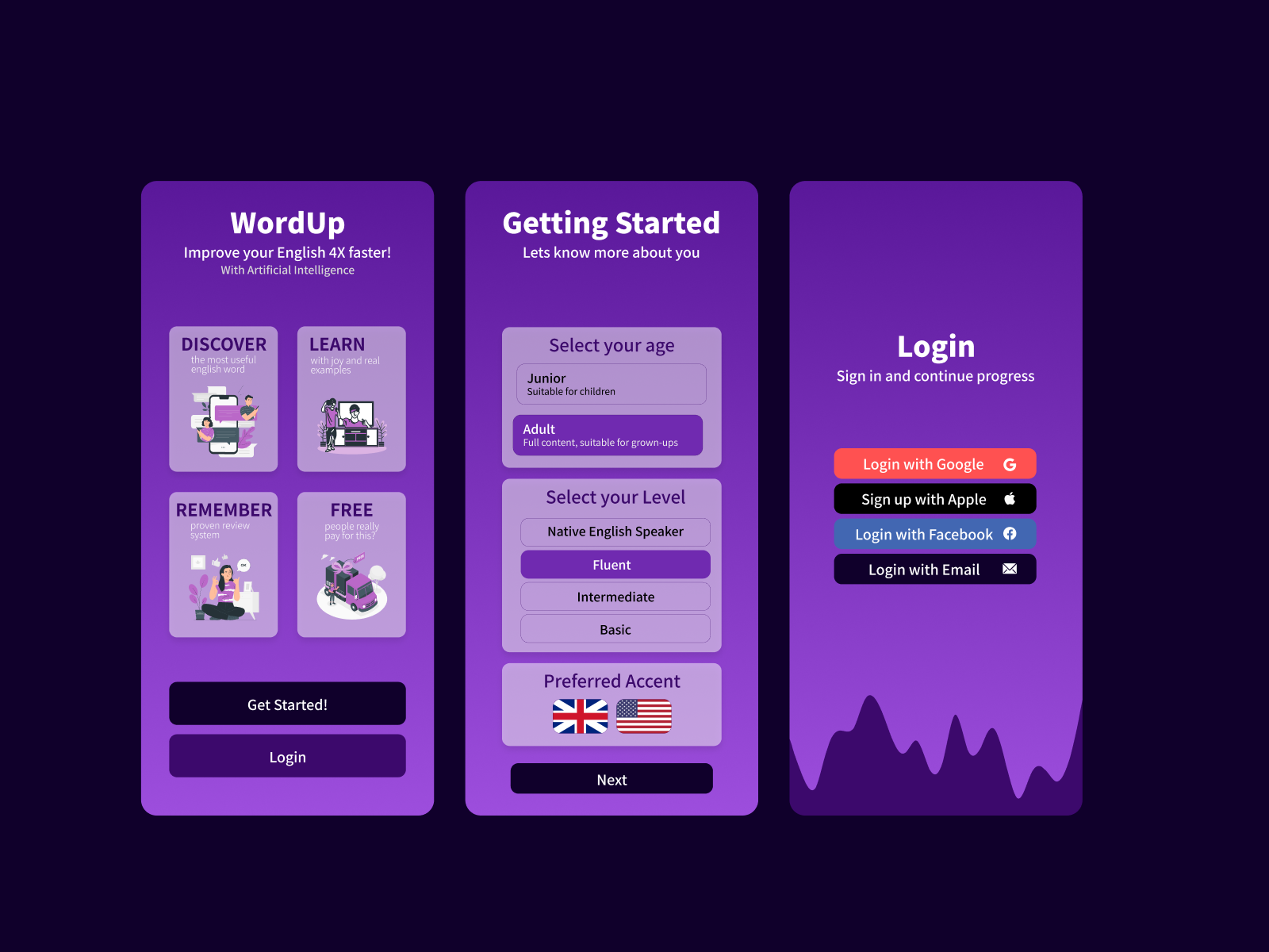 Wordup App By Avi Thour On Dribbble Wordup App By Avi Thour On Dribbble