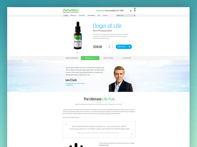 Activation - Landing Page