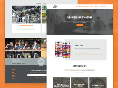 Alter Brewing Website Redesign