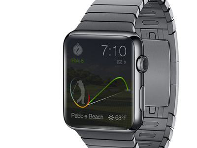Golf Swing App for Apple Watch apple golf ios iwatch nike stats swing ui watch